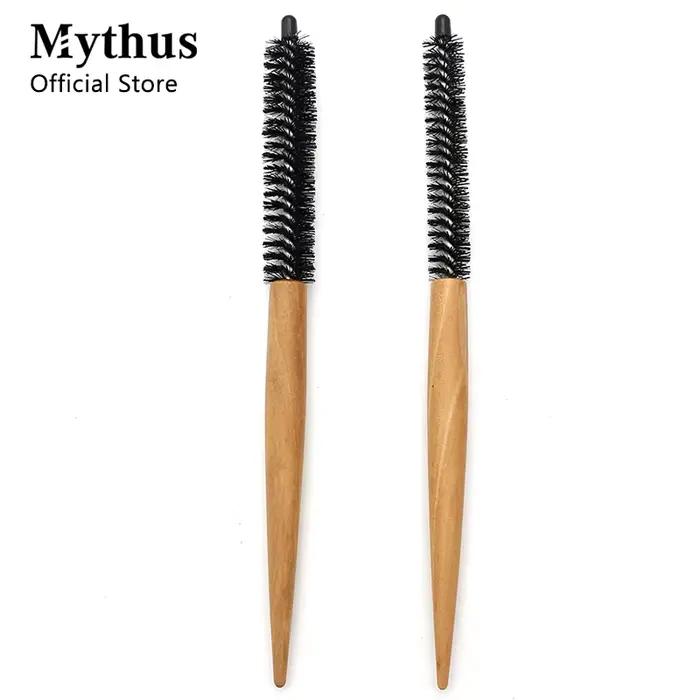 Mythus 16mm 20mm petite brosse ronde pour cheveux peigne de coiffure court Salon