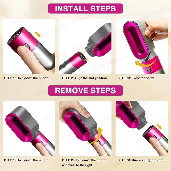 Buse de modélisation pour bigoudi Dyson Airwrap HS01 HS05