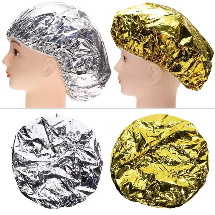 Bonnet de douche isolation thermique feuille d'aluminium chapeau d'isolation élastique