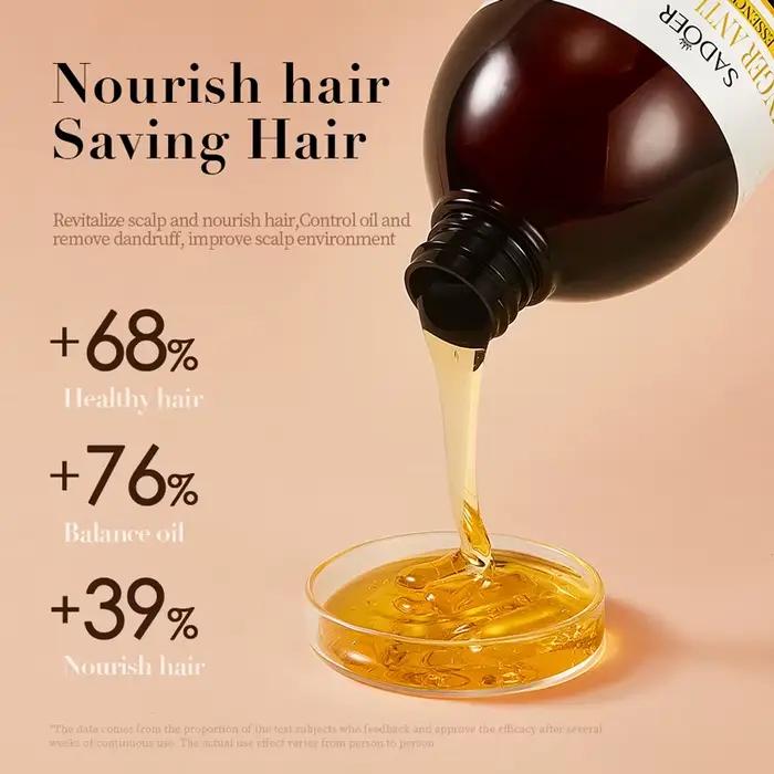 Shampoing Anti-perte de cheveux au gingembre