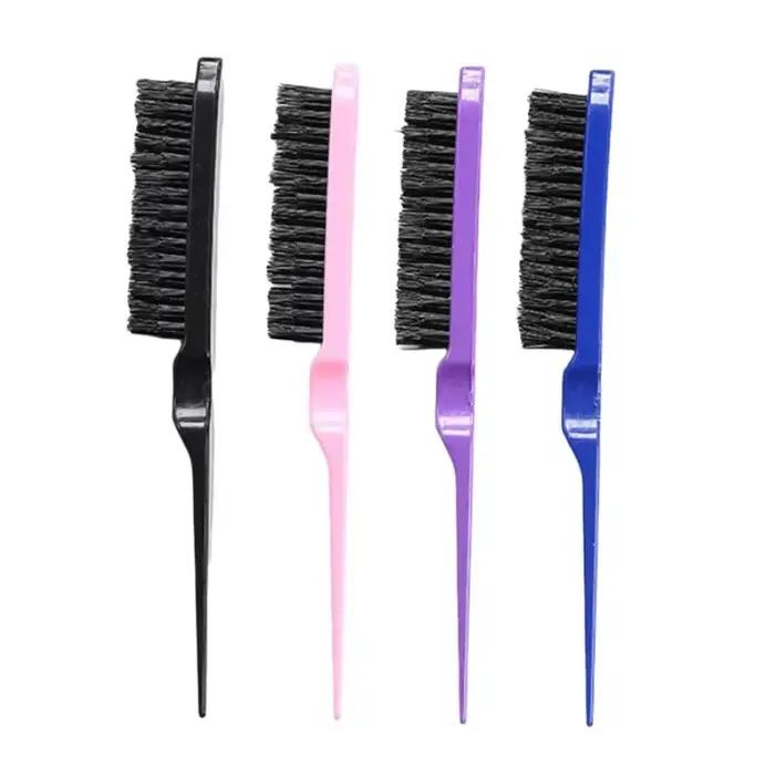 1 pièces Pro Salon brosses à cheveux peigne ligne mince taquin dos peignage brosse