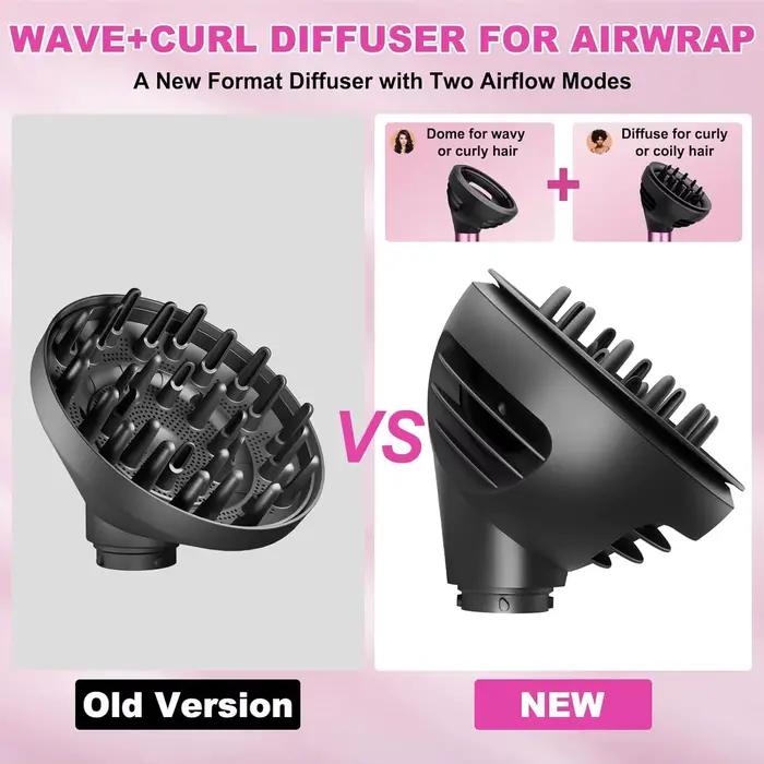 Fixation de diffuseur de boucles ondulées pour Dyson Airwrap