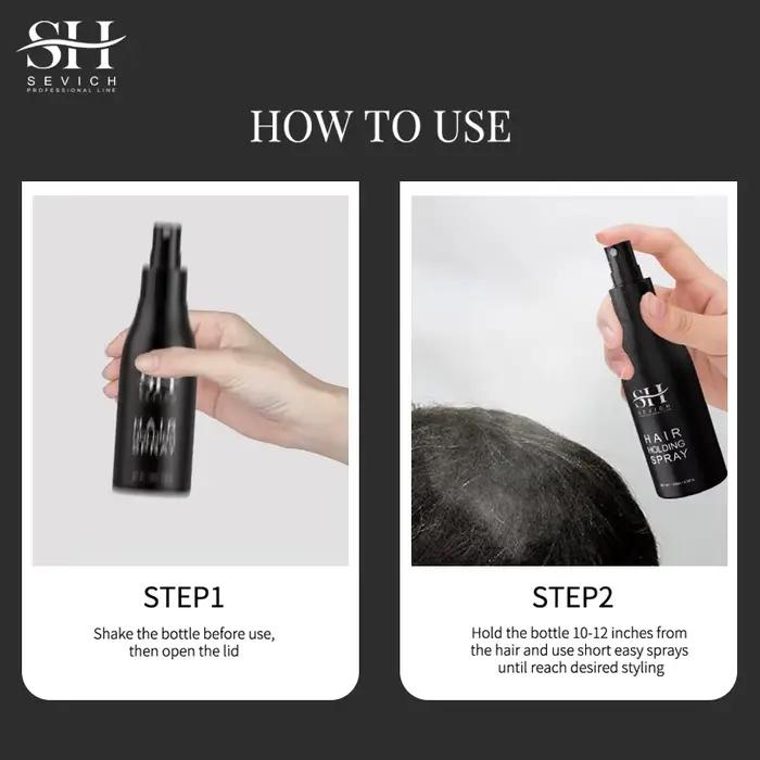 Sevich Spray coiffant pour cheveux hommes et femmes texturant modélisation Style améliorant le volumage épaissir