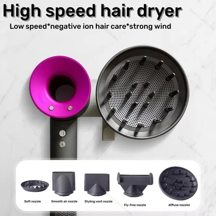 Sèche-cheveux professionnel portable de voyage pour femme