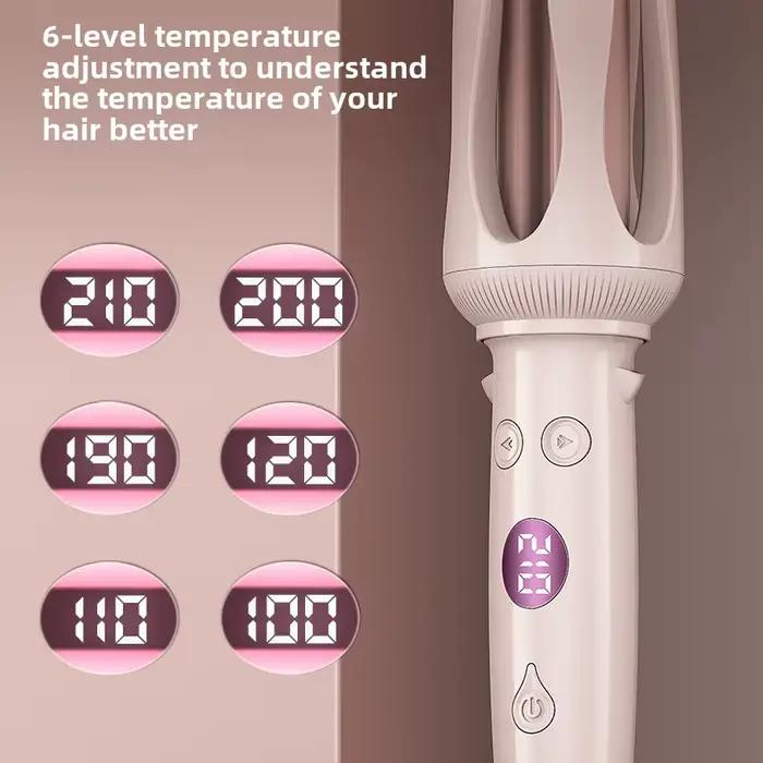 Fer à friser avancé, nouveau bigoudi avec affichage LED
