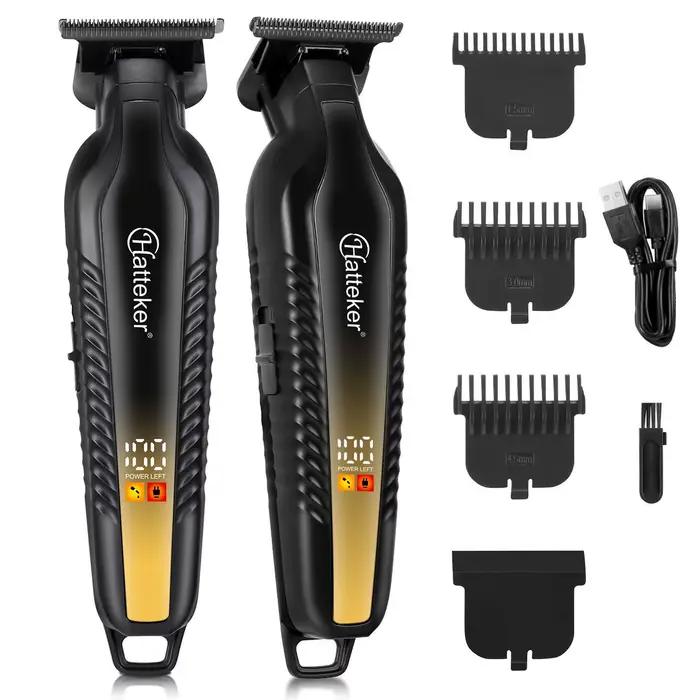 Tondeuse à cheveux professionnelle Hatteker Gradient avec écran LCD numérique