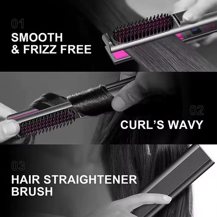 Lisseur de cheveux 2 en 1