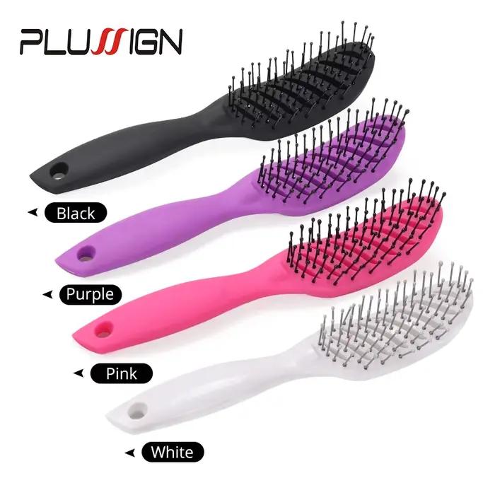 Brosse à cheveux bouclés