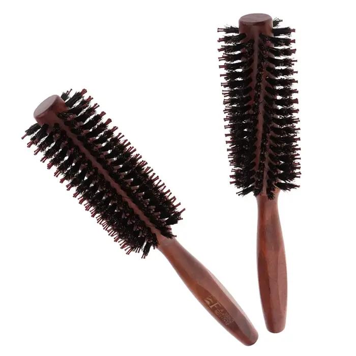 Brosse à cheveux ronde pour hommes