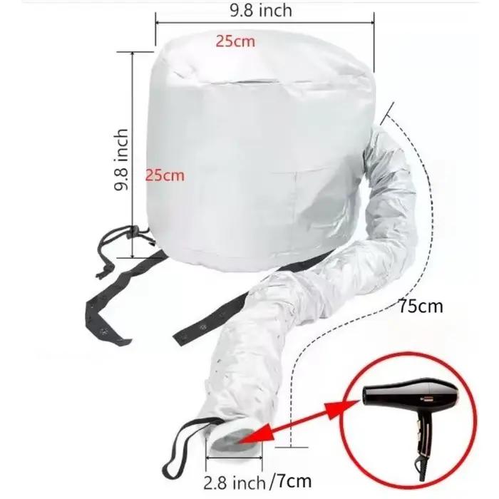 Sèche-cheveux portable en forme de bonnet