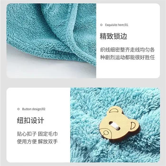 Serviette De cheveux en microfibre pour femmes