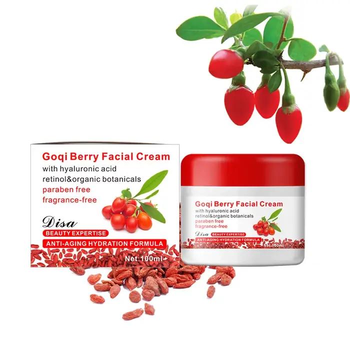Crèmes pour le visage 100ml Goji Essence hydratante Goqi baies soins de la peau Matrimonie chinoise vigne soin du tibia
