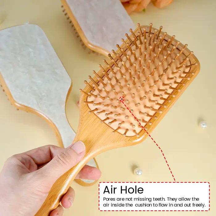 Brosse à cheveux scintillante