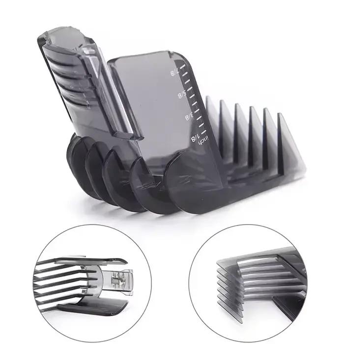 1 pièces tondeuses à cheveux noires tondeuse à barbe peigne accessoire pour Philips QC5130 QC5105 QC5115 QC5120 QC5125 QC5135