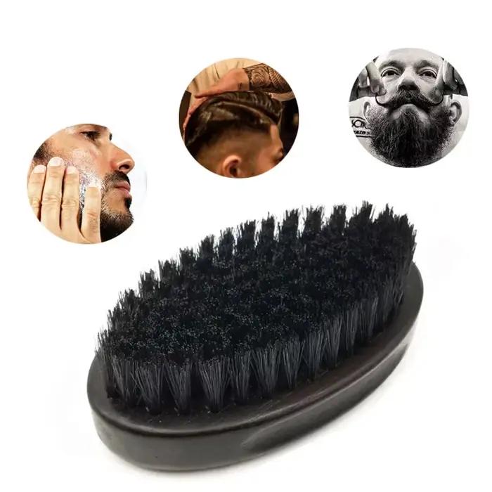 Brosse à cheveux en fourrure de sanglier pour hommes