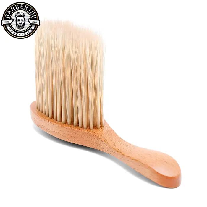 Brosse à cheveux pour salon de coiffure, plumeau à cou dur, peigne de balayage de livres, nettoyeur de coupe de cheveux, outils de maquillage
