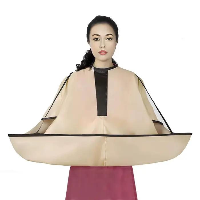 Cape de coupe de cheveux professionnelle pour barbier