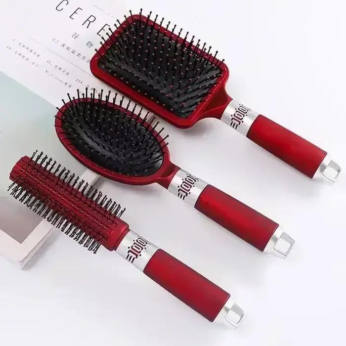 Brosse à cheveux professionnelle à palette lisse