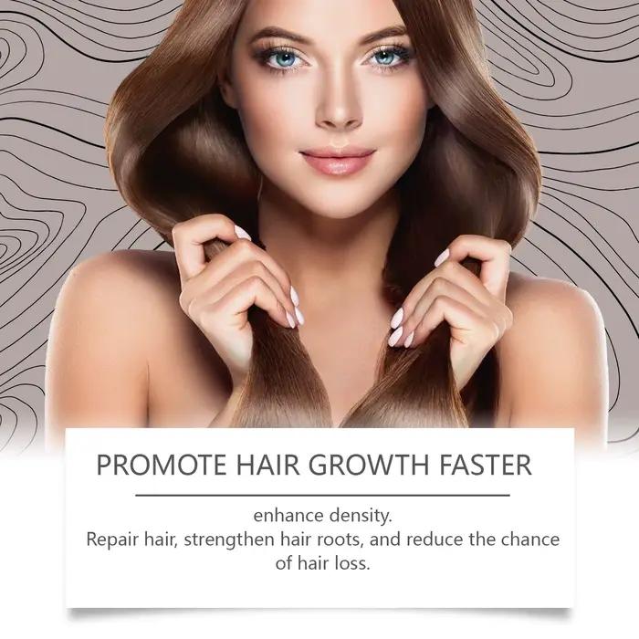 Les huiles essentielles pour les soins capillaires hydratent et réparent les cheveux secs et crépus