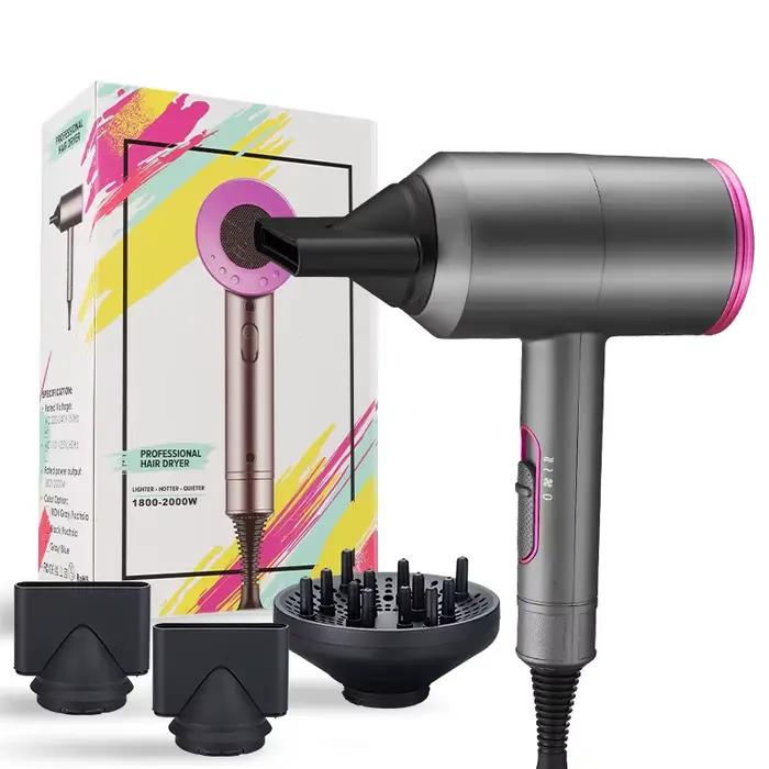 Sèche-cheveux professionnel vent fort Air chaud Air froid Ion Salon