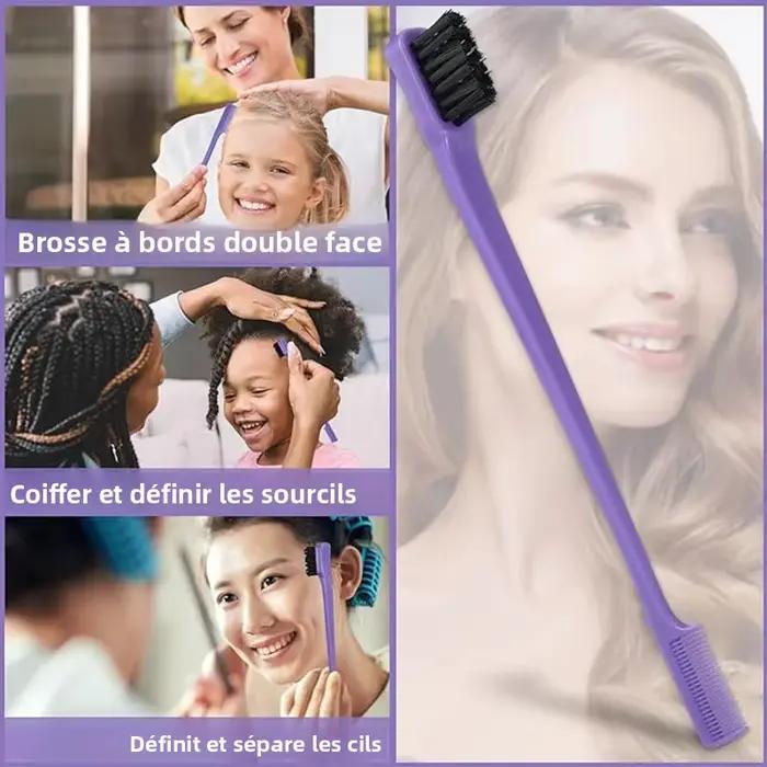 5/6 pièces ensemble de peignes démêlant brosse à cheveux