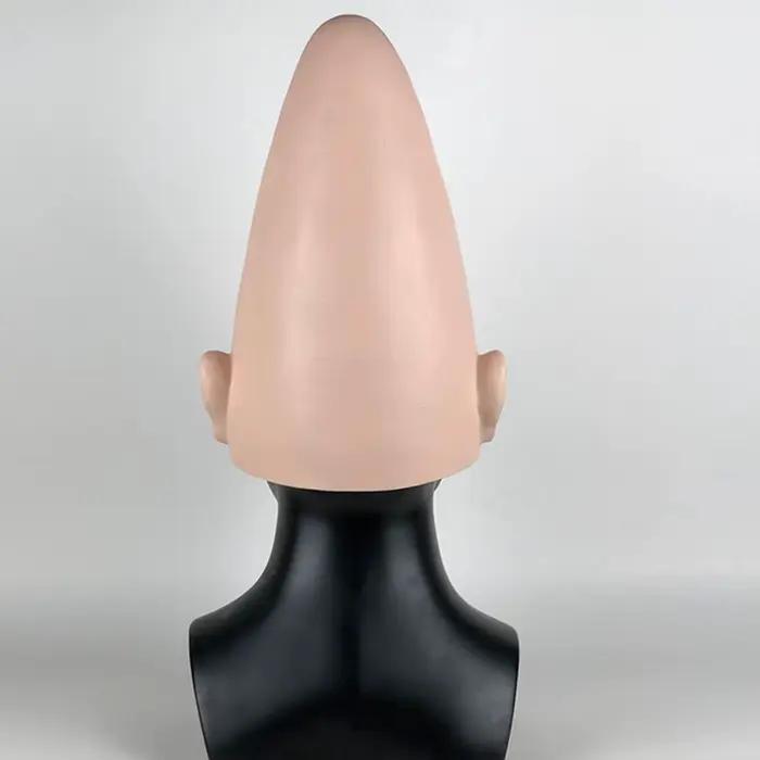 Coiffe de cosplay en latex Alien Cone Bald Head Alien
