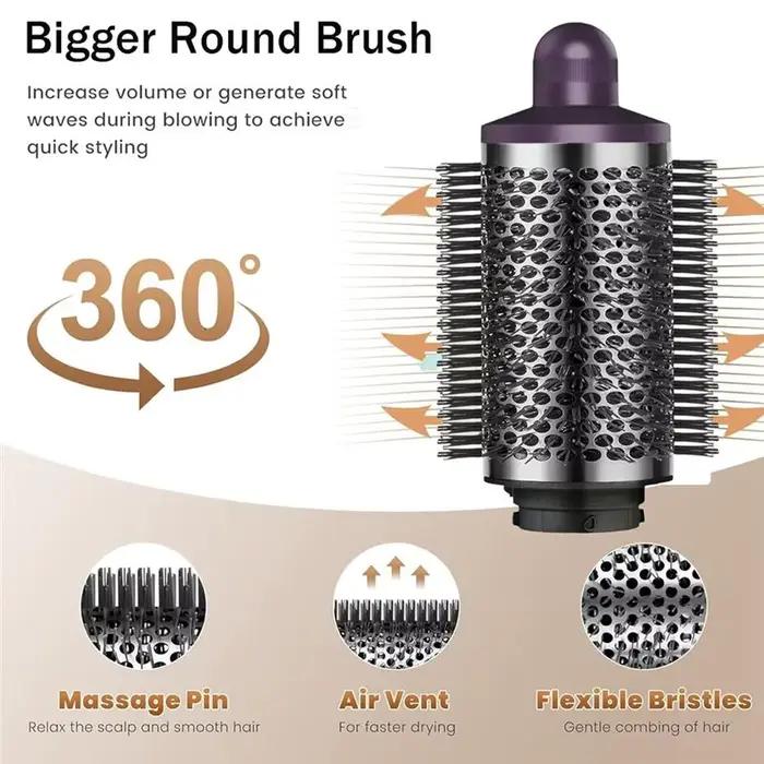 Grande fixation de brosse ronde volumisante pour Dyson Airwrap HS01/HS05/HS08