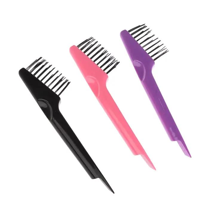 1 pièces brosse à cheveux outils de nettoyage 2 en 1 brosses