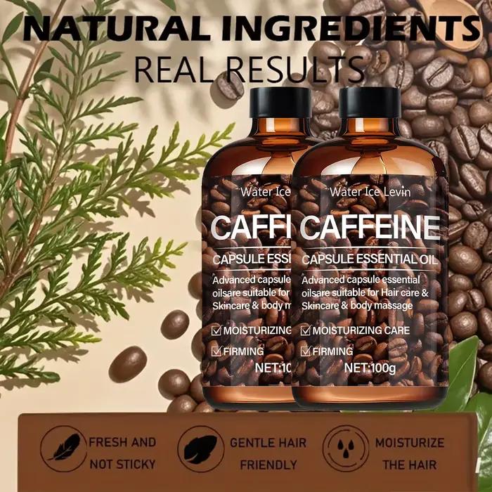 Huile capillaire, Essence capillaire à caféine à haute Concentration