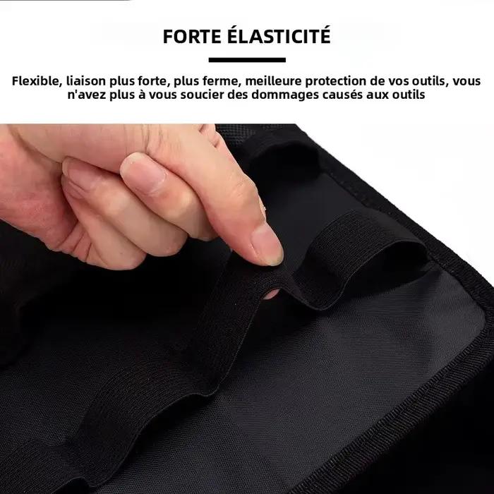 1 pièces Portable Salon de coiffure outils sac de rangement ciseaux Clips peigne étui étanche