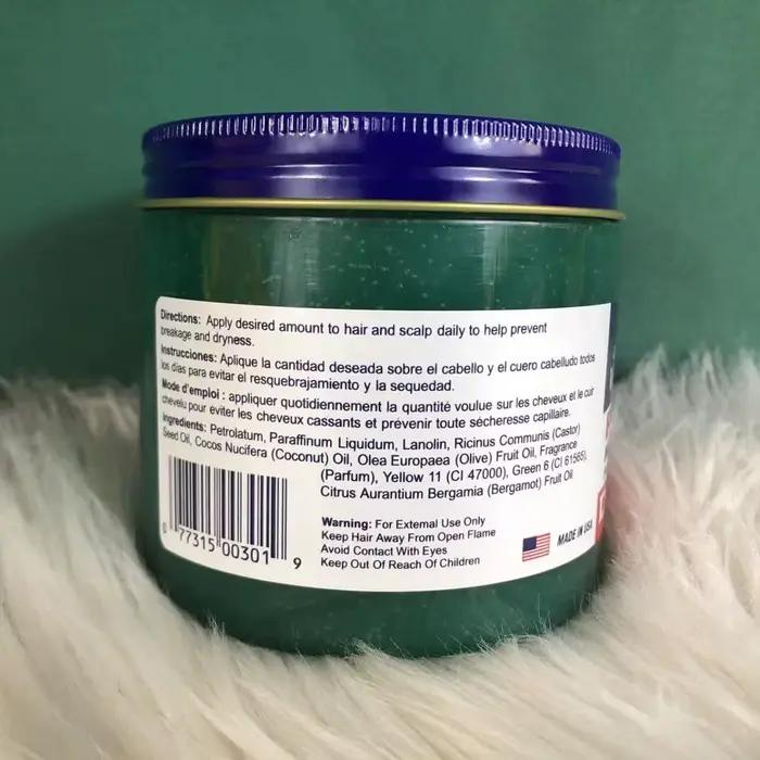 Pomade d'huiles végétales DAX pour cheveux