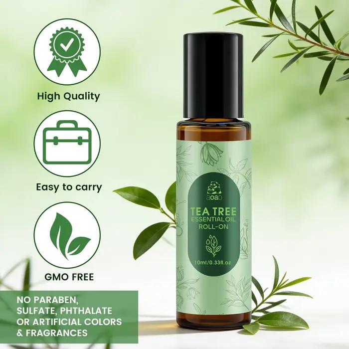 L'huile d'arbre à thé convient aux soins du visage
