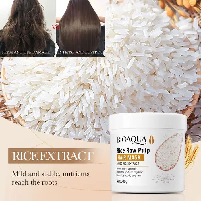 Masque capillaire au Plasma de riz