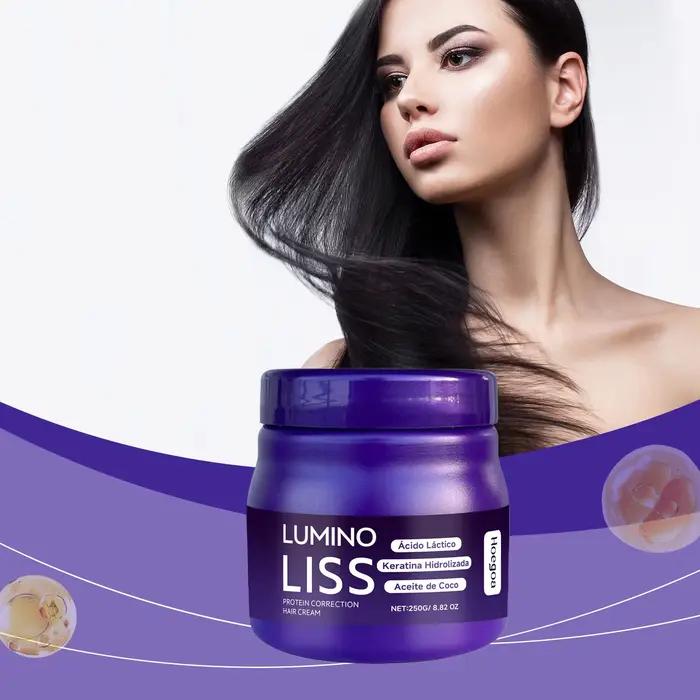 Masque capillaire lissant à la kératine
