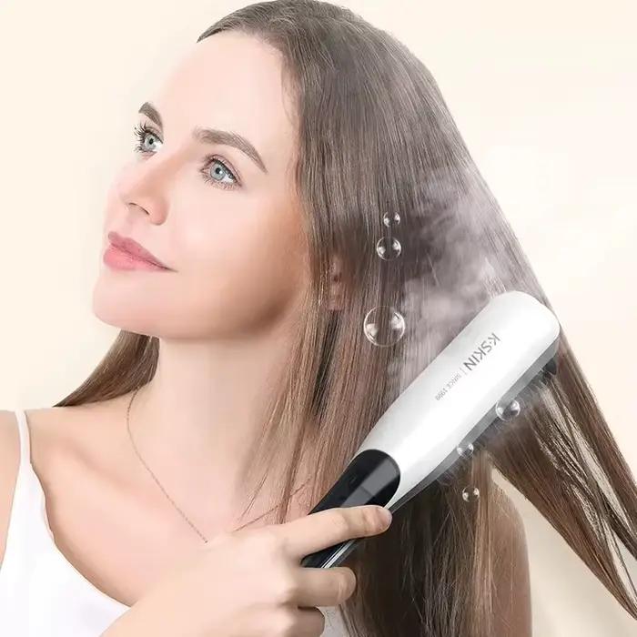 Lisseur à vapeur à ions négatifs