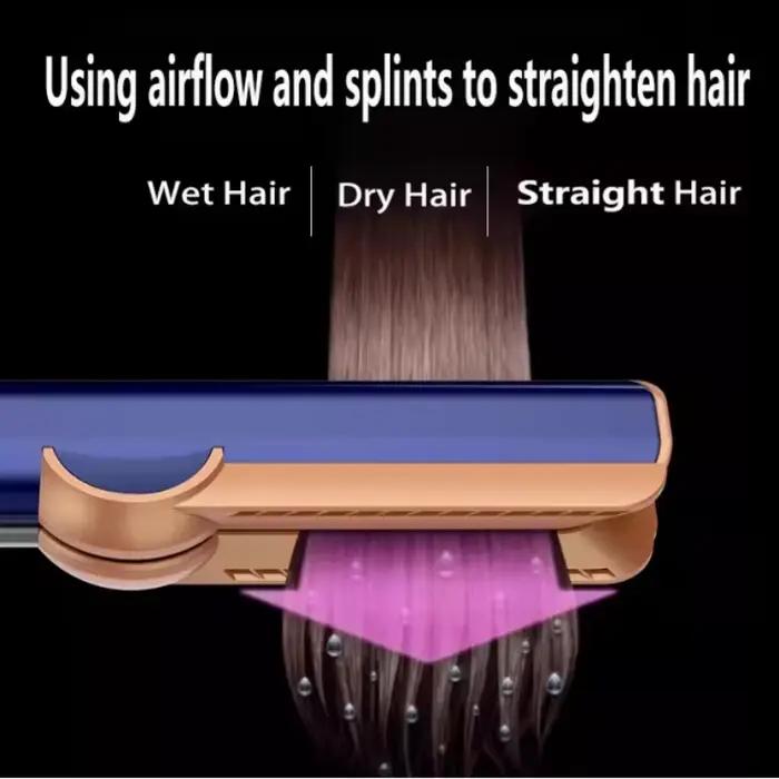 Sèche-cheveux et lisseur ionique portable