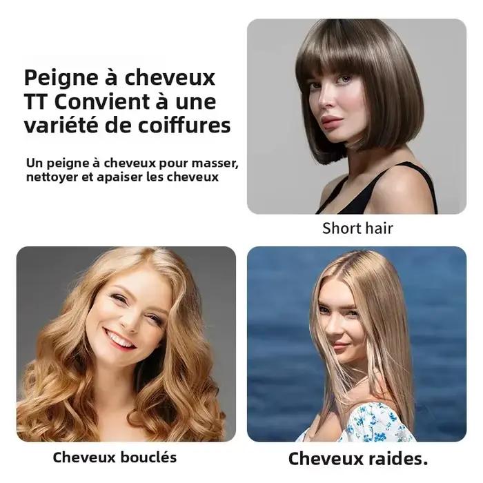 Brosse à cheveux démêlante magique