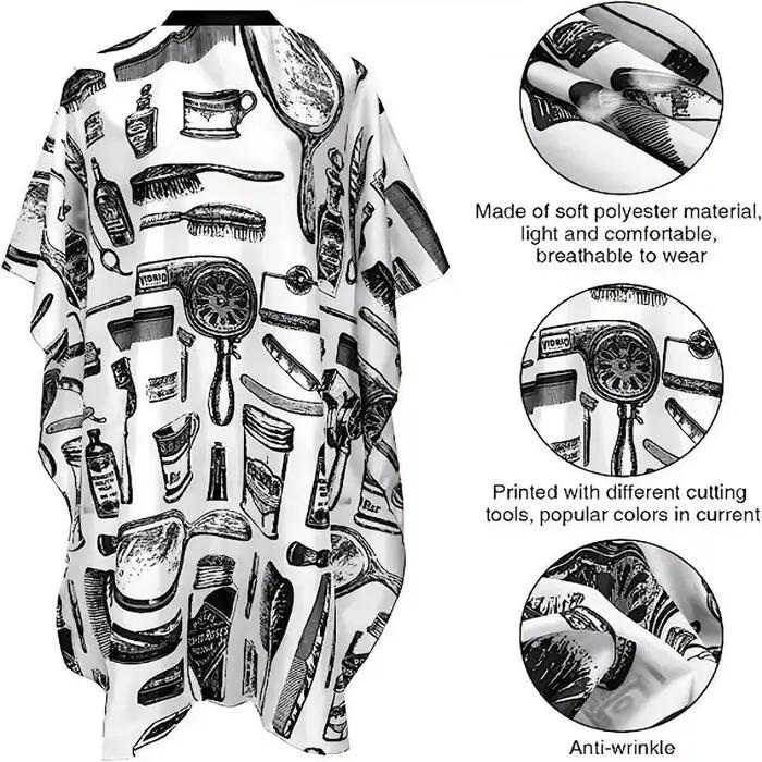 Tablier de coiffure professionnel imperméable