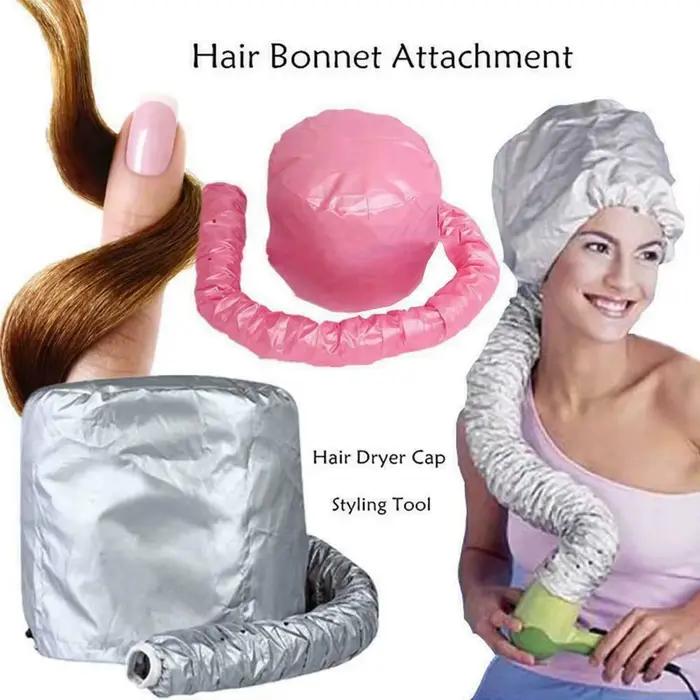 Sèche-cheveux portable en forme de bonnet