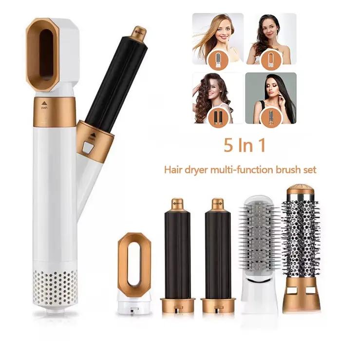 Peigne à air chaud 5-en-1 pour coiffeur