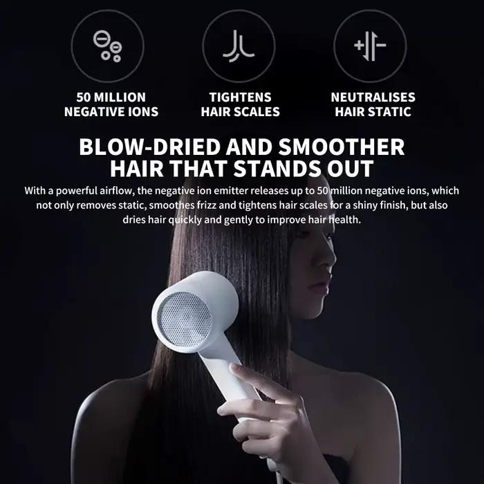 XIAOMI MIJIA-Sèche-cheveux électrique Mi Ionic H300