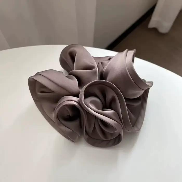 Cravate de cheveux en Satin pour femmes