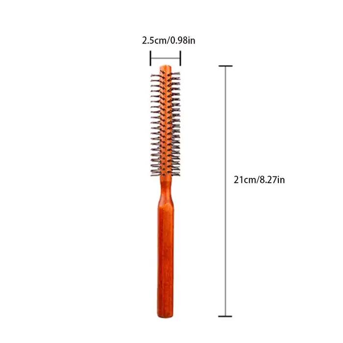 Peigne à cheveux bouclés en bois