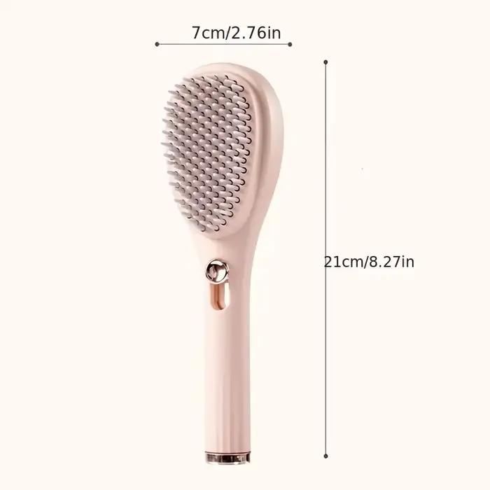 Brosse à cheveux autonettoyante pour femmes