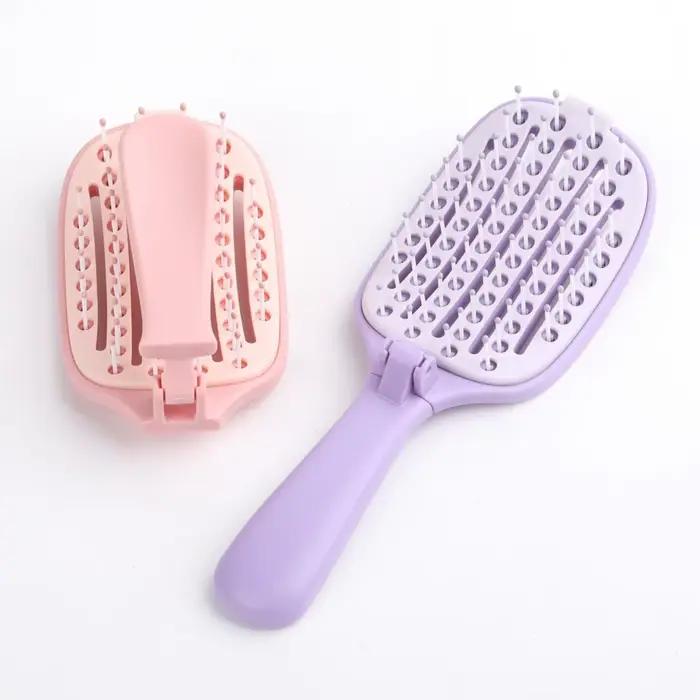 Brosse à cheveux auto-nettoyante