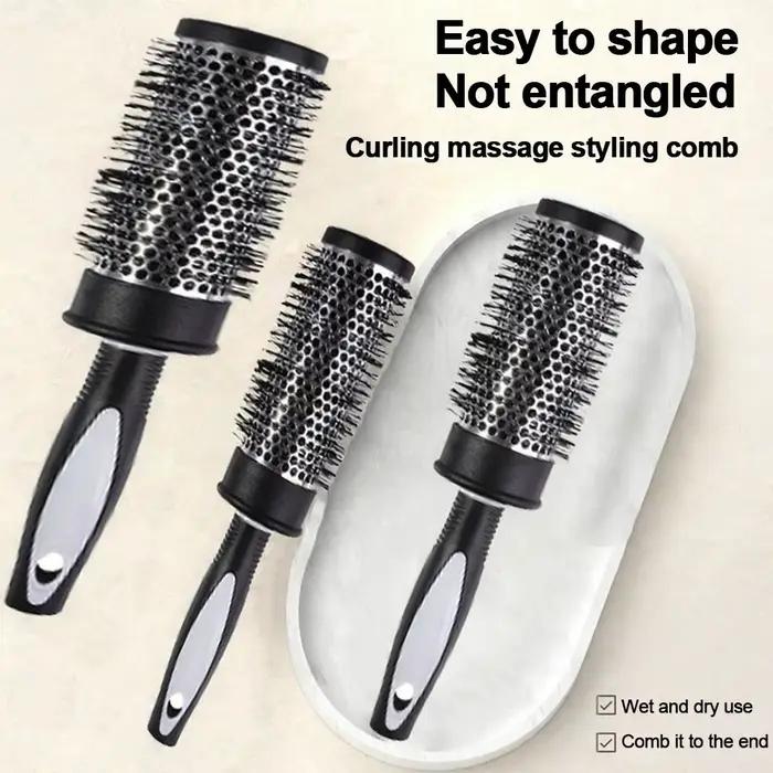 Brosse à cheveux antistatique tendance pour boucles rapides