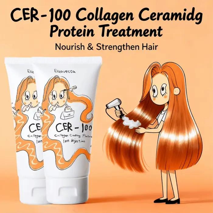1/3PCS Cer-100 Conditionneur capillaire