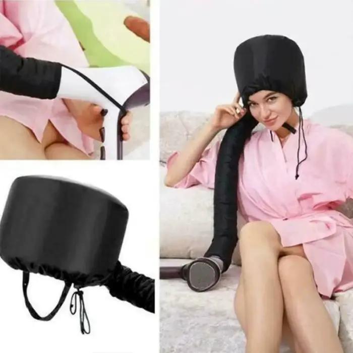 Sèche-cheveux portable en forme de bonnet
