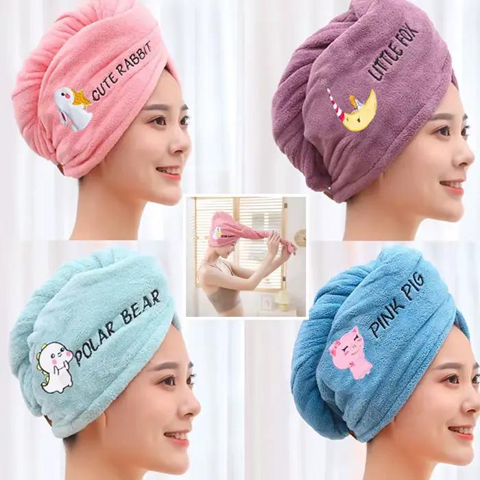 Serviette De cheveux en microfibre pour femmes