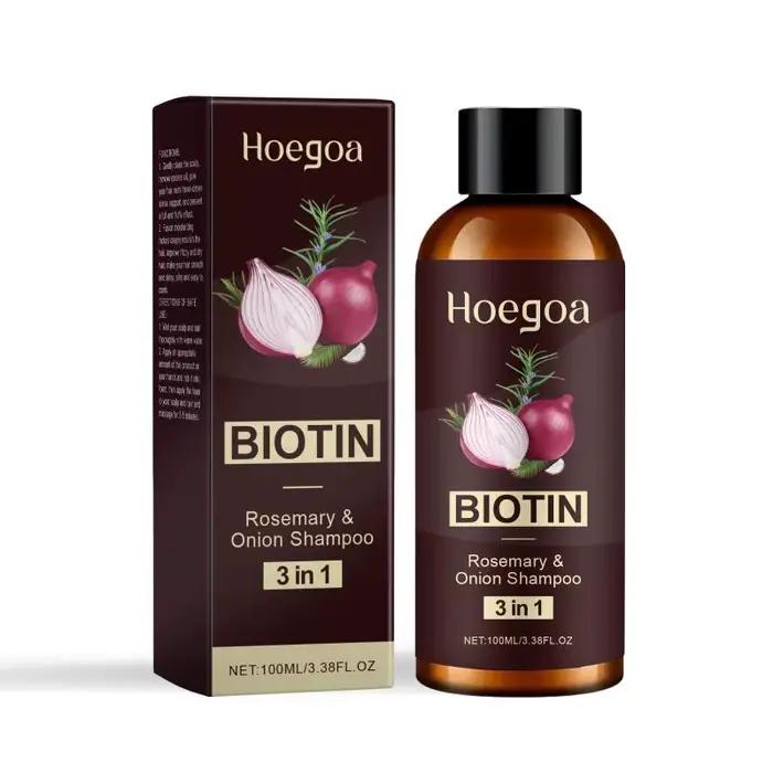 Shampoo à l'oignon rouge